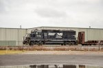 NS GP60 Locomotive making moves in the yard